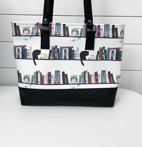 Library Cats Purse