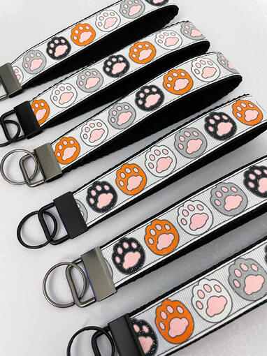 Toe Beans Key Fob Wristlet