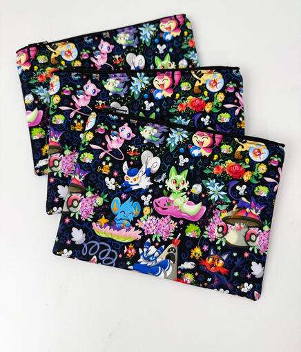 Kitty Monsters Zip Pouch