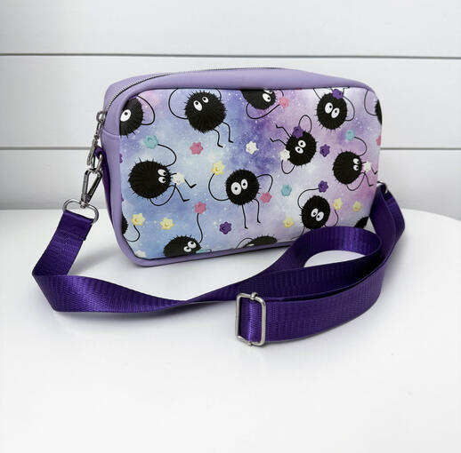 Lilac Soot Crossbody Bag