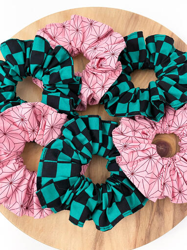 Demon Sibling Scrunchies
