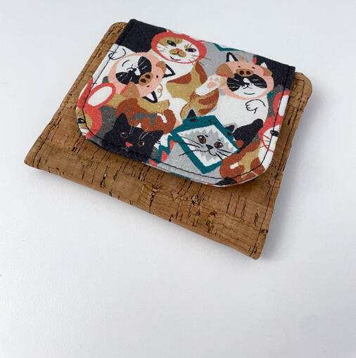 Cat Cork Wallet