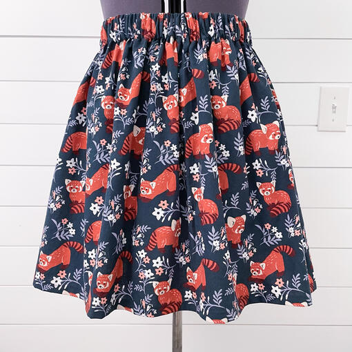Red Panda Skirt